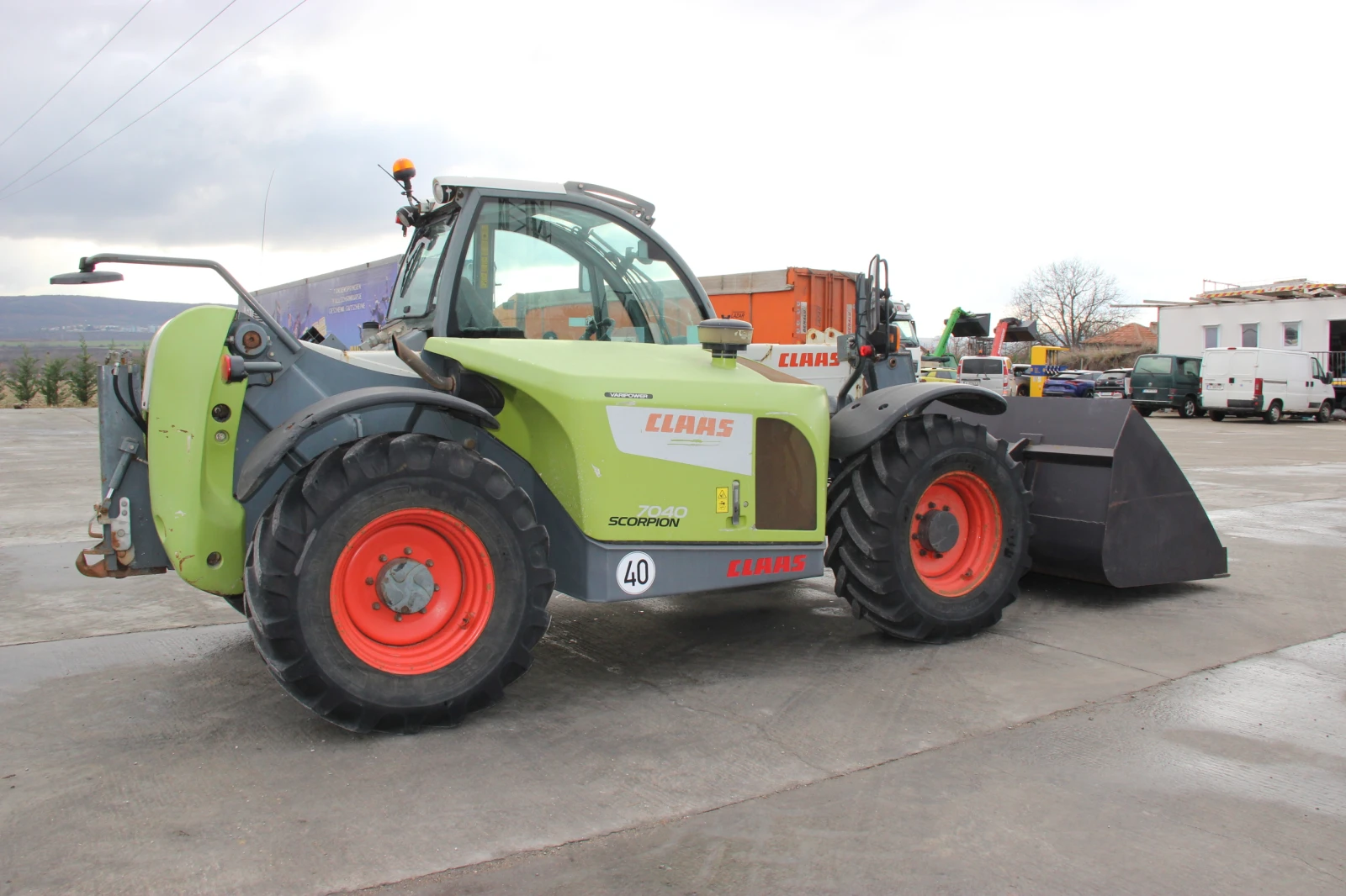 Телескопичен товарач Claas SCORPION 7040VP - изображение 7