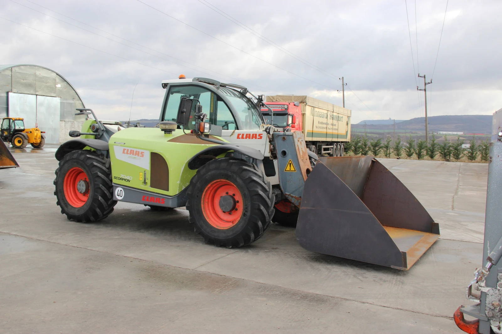 Телескопичен товарач Claas SCORPION 7040VP - изображение 8