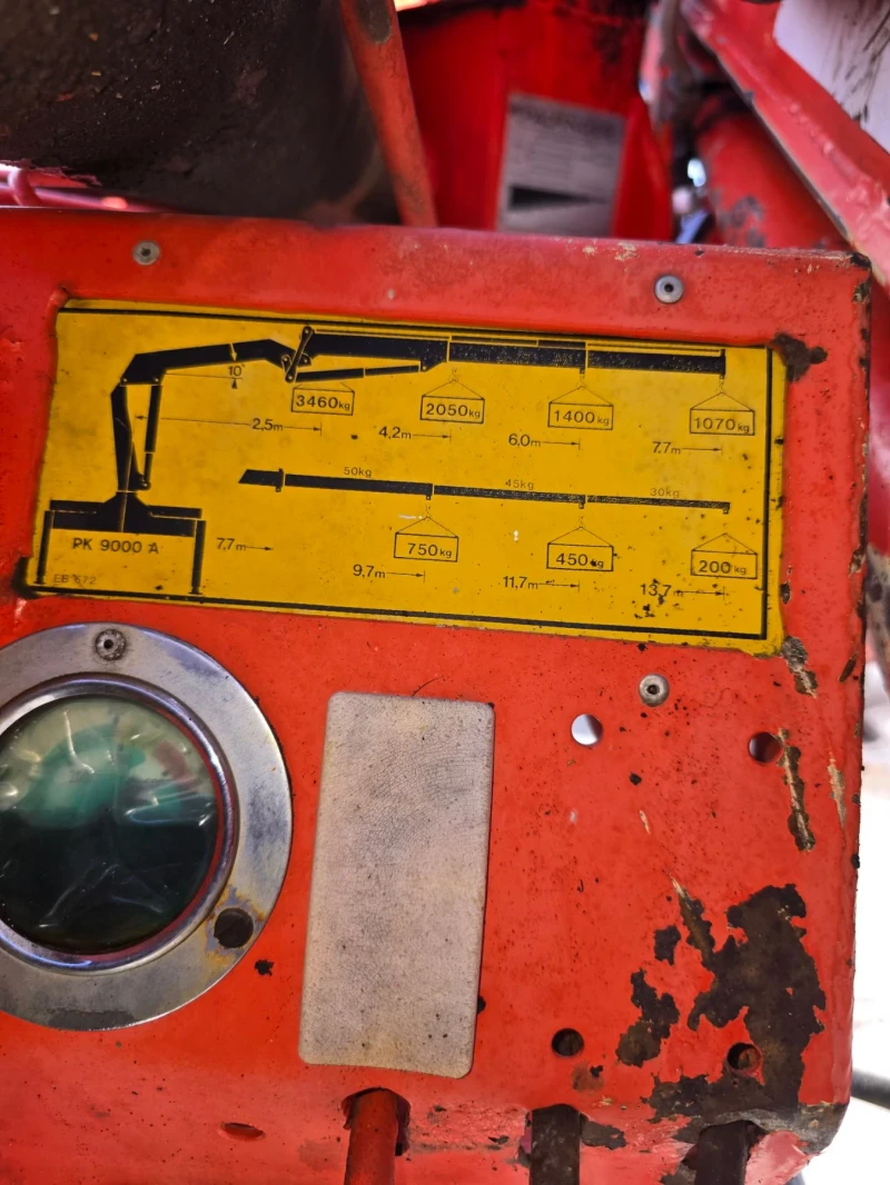 Автокран Друга марка PALFINGER PK 9000 A 4, снимка 6 - Индустриална техника - 52419794