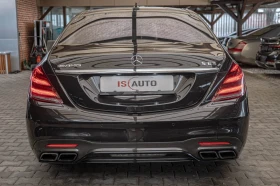 Mercedes-Benz S 63 AMG 4M+ /LONG/RSE/Carbon/Керамика/3D Burm/HuD/SKY/Каме, снимка 4