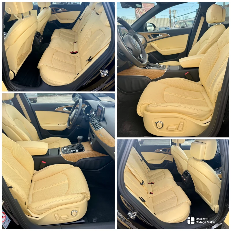 Audi A6 BiTDI-313ps CAM360 DISTRON HUD ПОДГР+ ОБДУХ KEYLES, снимка 9 - Автомобили и джипове - 52621998