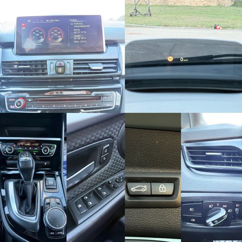 BMW 2 Gran Tourer 2.0D 7 МЕСТЕН, снимка 13 - Автомобили и джипове - 53078370