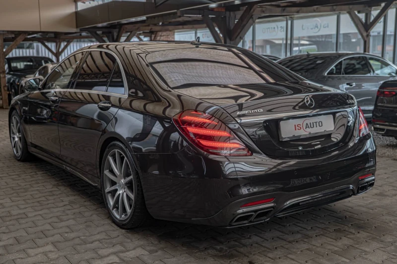 Mercedes-Benz S 63 AMG 4M+ /LONG/RSE/Carbon/Керамика/3D Burm/HuD/SKY/Каме, снимка 5 - Автомобили и джипове - 53395122