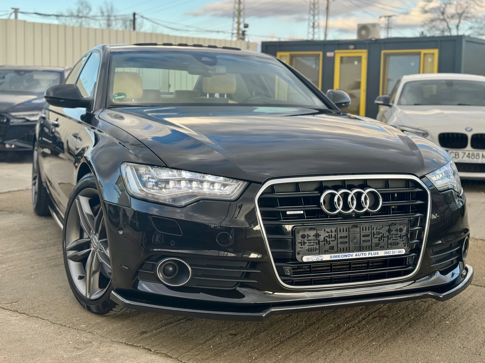 Audi A6 BiTDI-313ps CAM360 DISTRON HUD ПОДГР+ ОБДУХ KEYLES, снимка 1