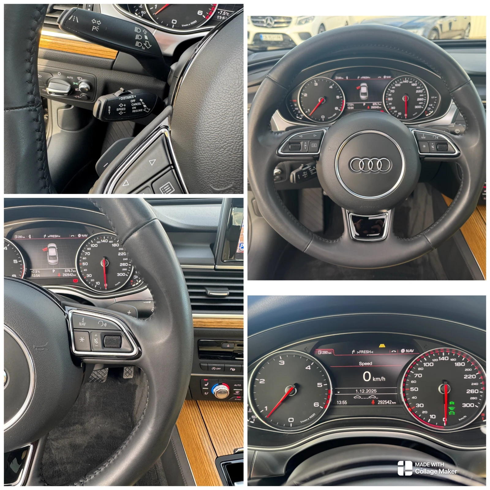 Audi A6 BiTDI-313ps CAM360 DISTRON HUD +  KEYLES | Mobile.bg   13