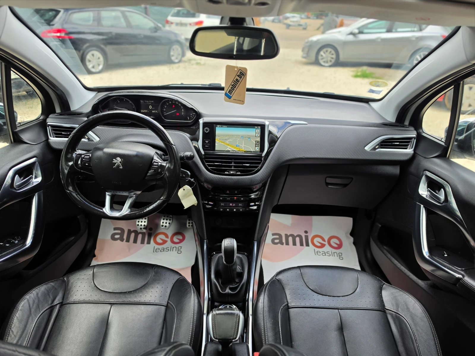 Peugeot 2008 1.6HDI 92hp * КЛИМАТРОНИК * EURO 5 * НАВИ * ЛИЗИНГ, снимка 13 - Автомобили и джипове - 55398131