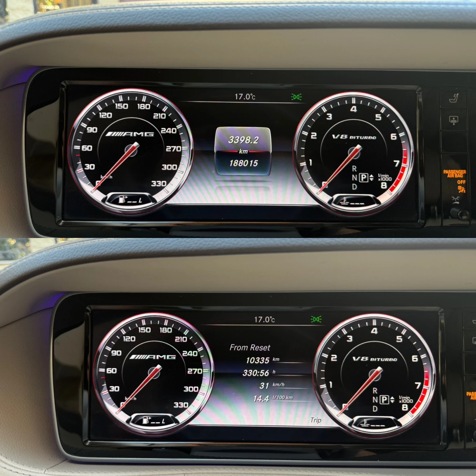 Mercedes-Benz S 500 AMG/360/LONG, снимка 14 - Автомобили и джипове - 56096264
