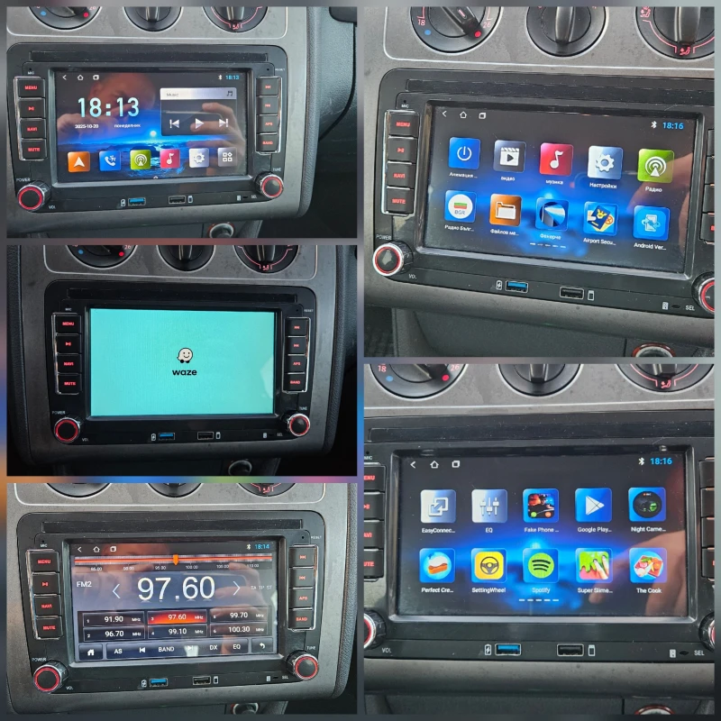 VW Touran 2.0 GAZ/ NAVIG/KLIMATRON/7mesta, снимка 15 - Автомобили и джипове - 52128893