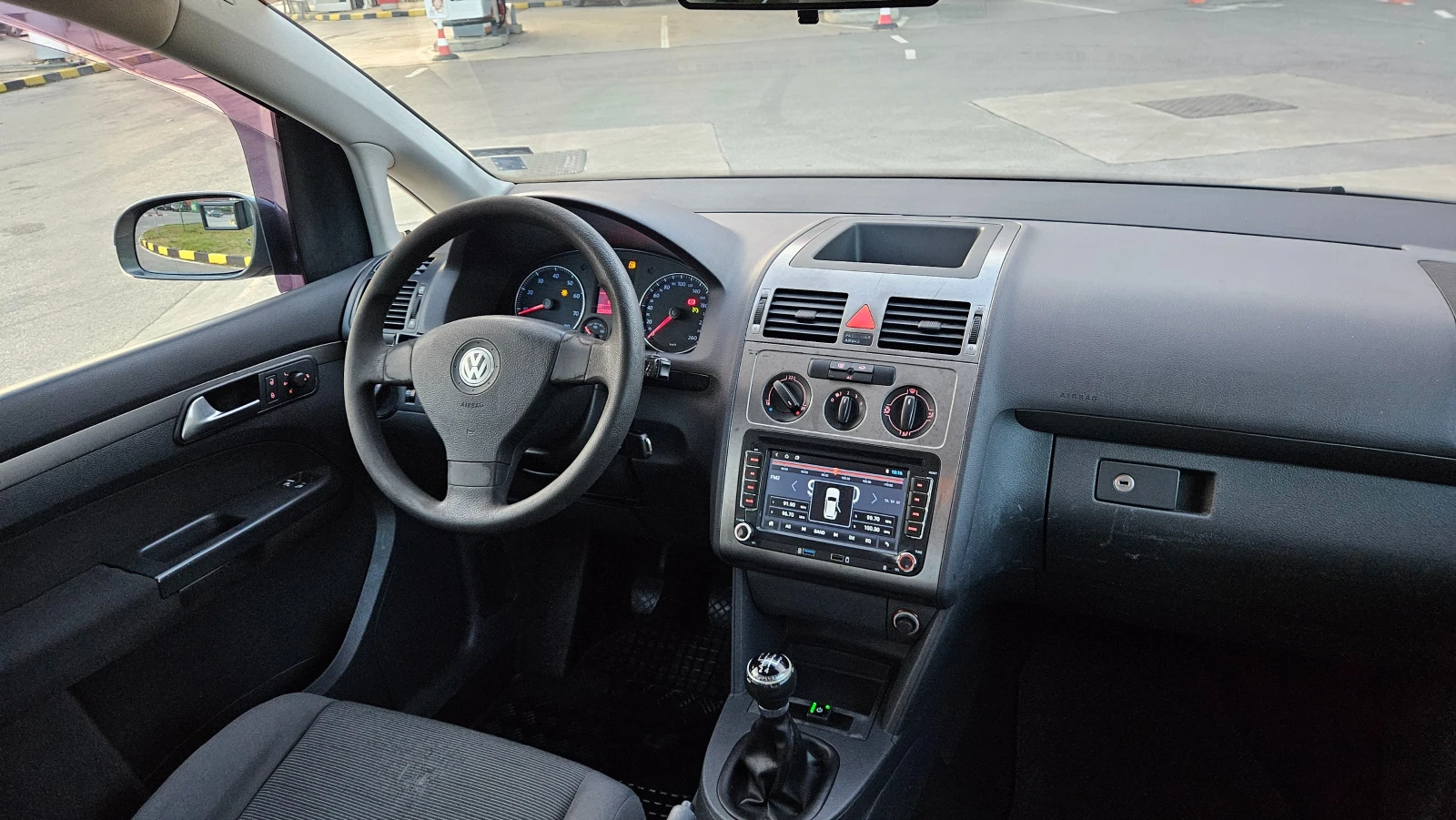 VW Touran 2.0 GAZ/ NAVIG/KLIMATRON/7mesta | Mobile.bg   12