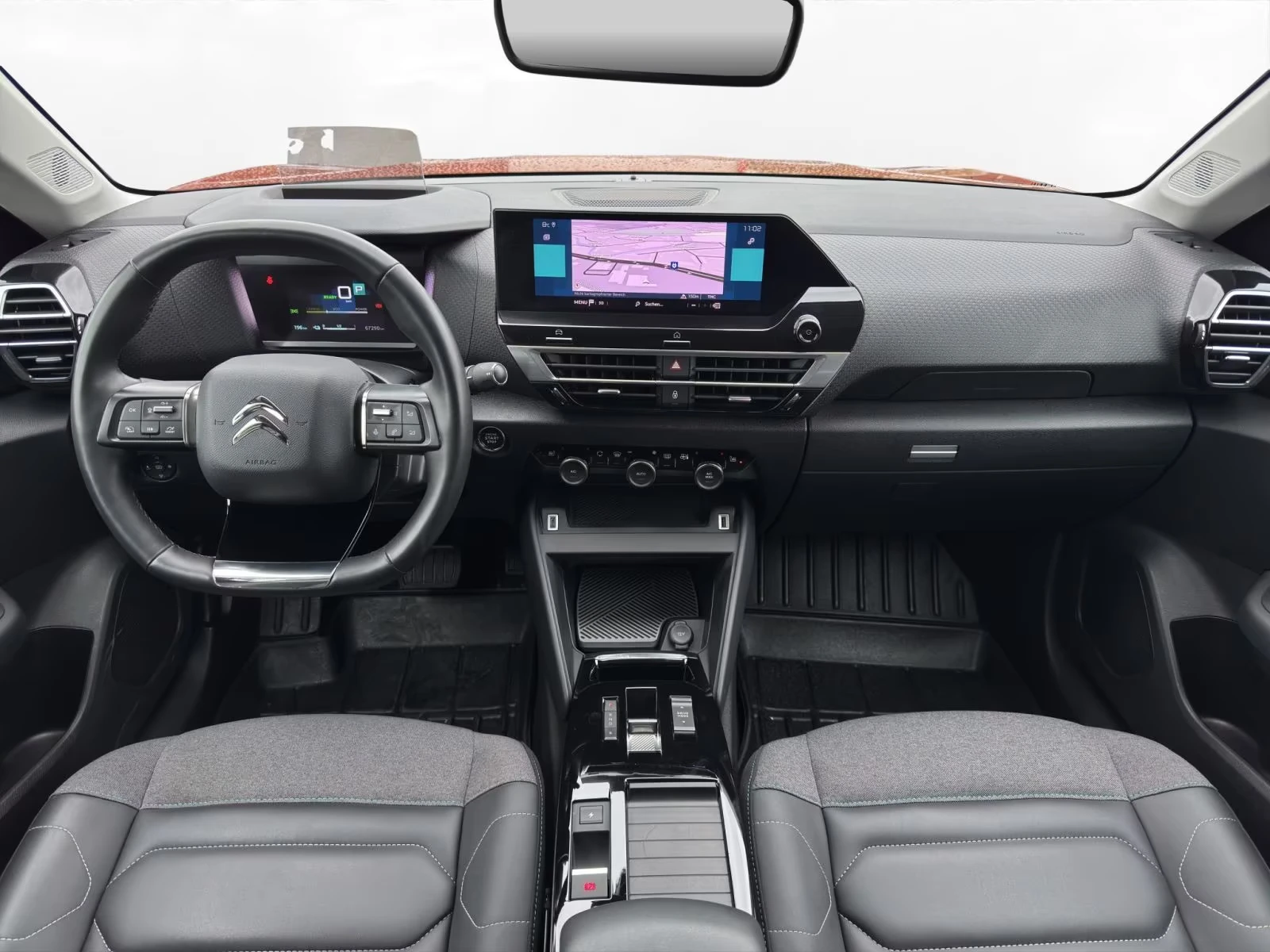 Citroen C4 SHINE/136HP/СЕРТИФ. БАТЕРИЯ/HEAD-UP/CAM/NAVI/237h, снимка 10 - Автомобили и джипове - 54646255