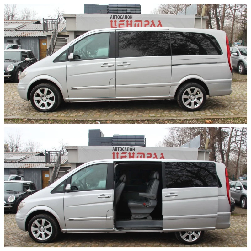 Mercedes-Benz Viano 3.2i    7+ 1 МЕСТА  , снимка 8 - Бусове и автобуси - 53149825
