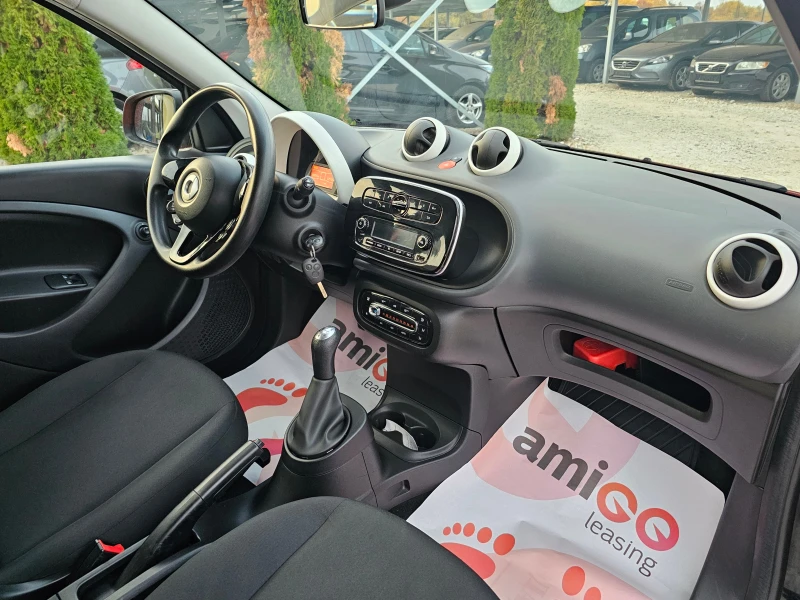 Smart Forfour 1.0 БЕНЗИН EURO 6b! ! КЛИМАТИК, снимка 12 - Автомобили и джипове - 47775806