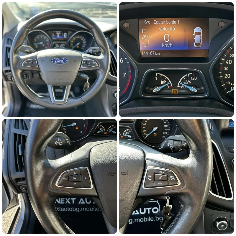 Ford Focus 1.6i 120HP LPG EURO6B 144, 000KM, снимка 14 - Автомобили и джипове - 53189854