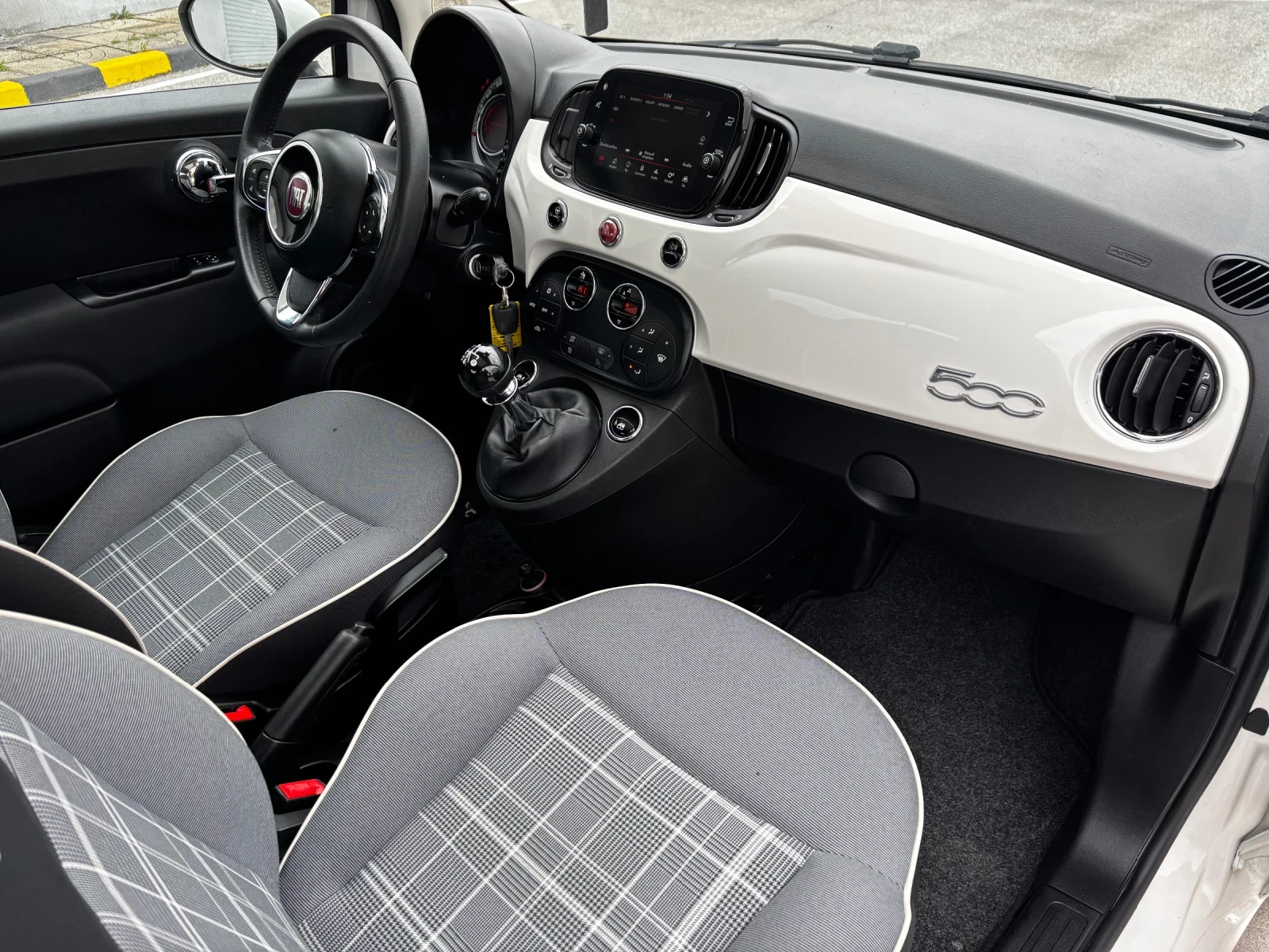 Fiat 500 1.2 i* 127 000 KM* KTEO* COC* SERVICE BOOK*  - изображение 10