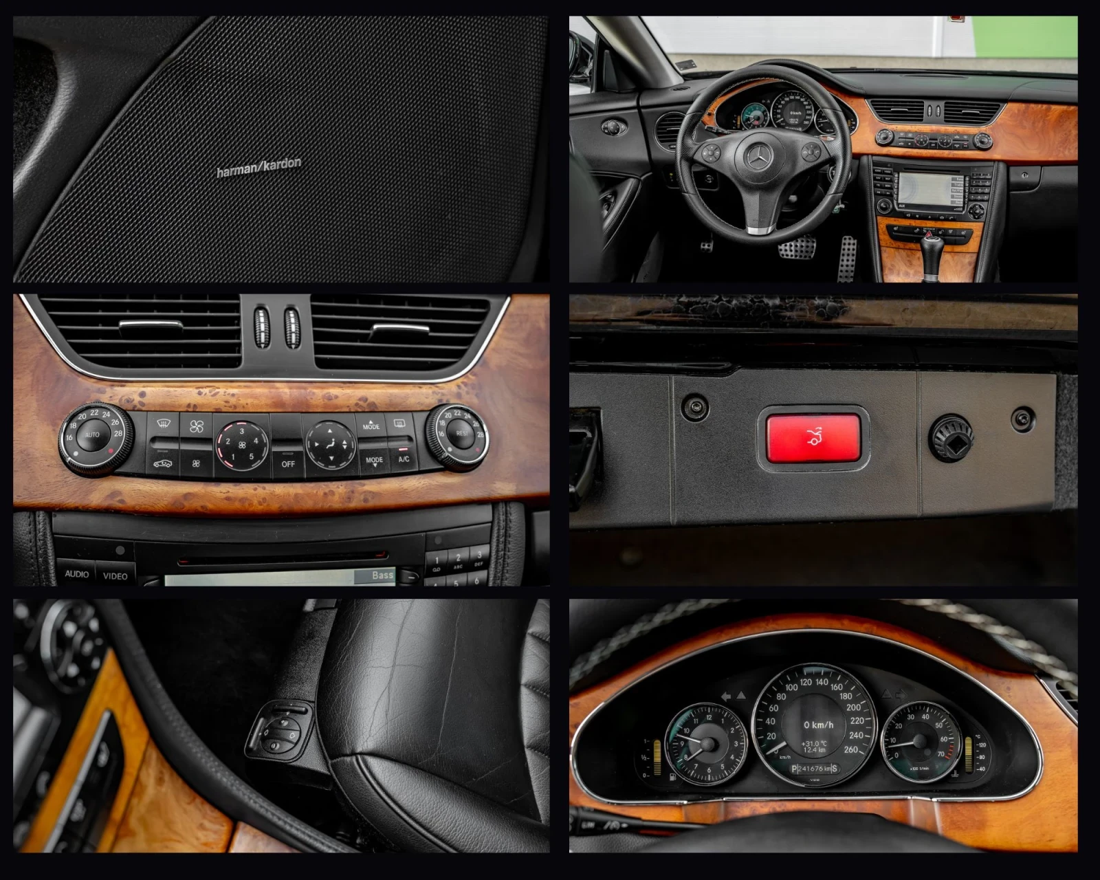 Mercedes-Benz CLS 350 W219 | Harman Kardon | Bi-Xenon | 19" AMG , снимка 14 - Автомобили и джипове - 55025682