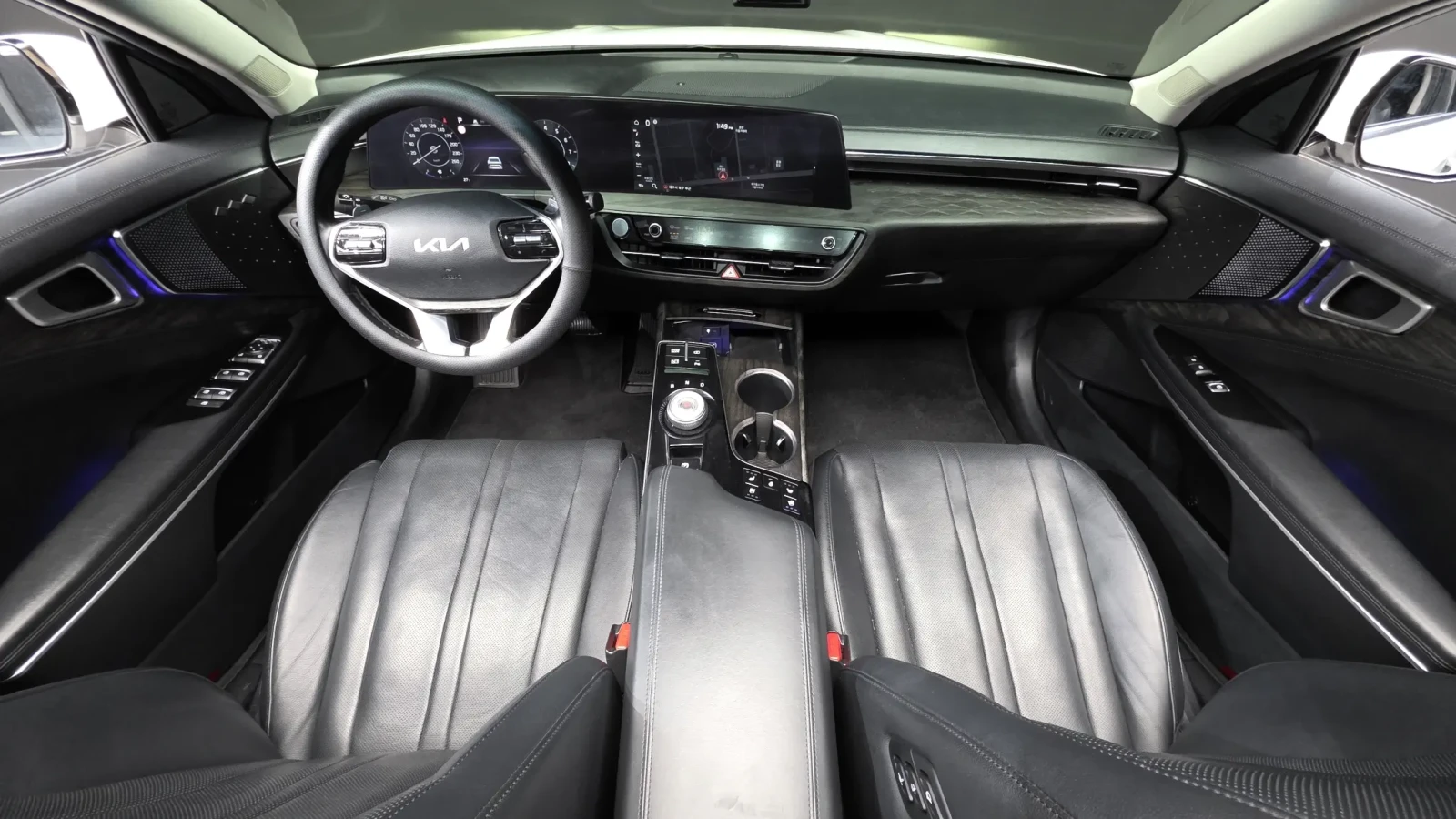 Kia K8 ГАЗ LPI| MERIDIAN| 360| ОБДУХ| HUD| DIGI DASH, снимка 6 - Автомобили и джипове - 55082130