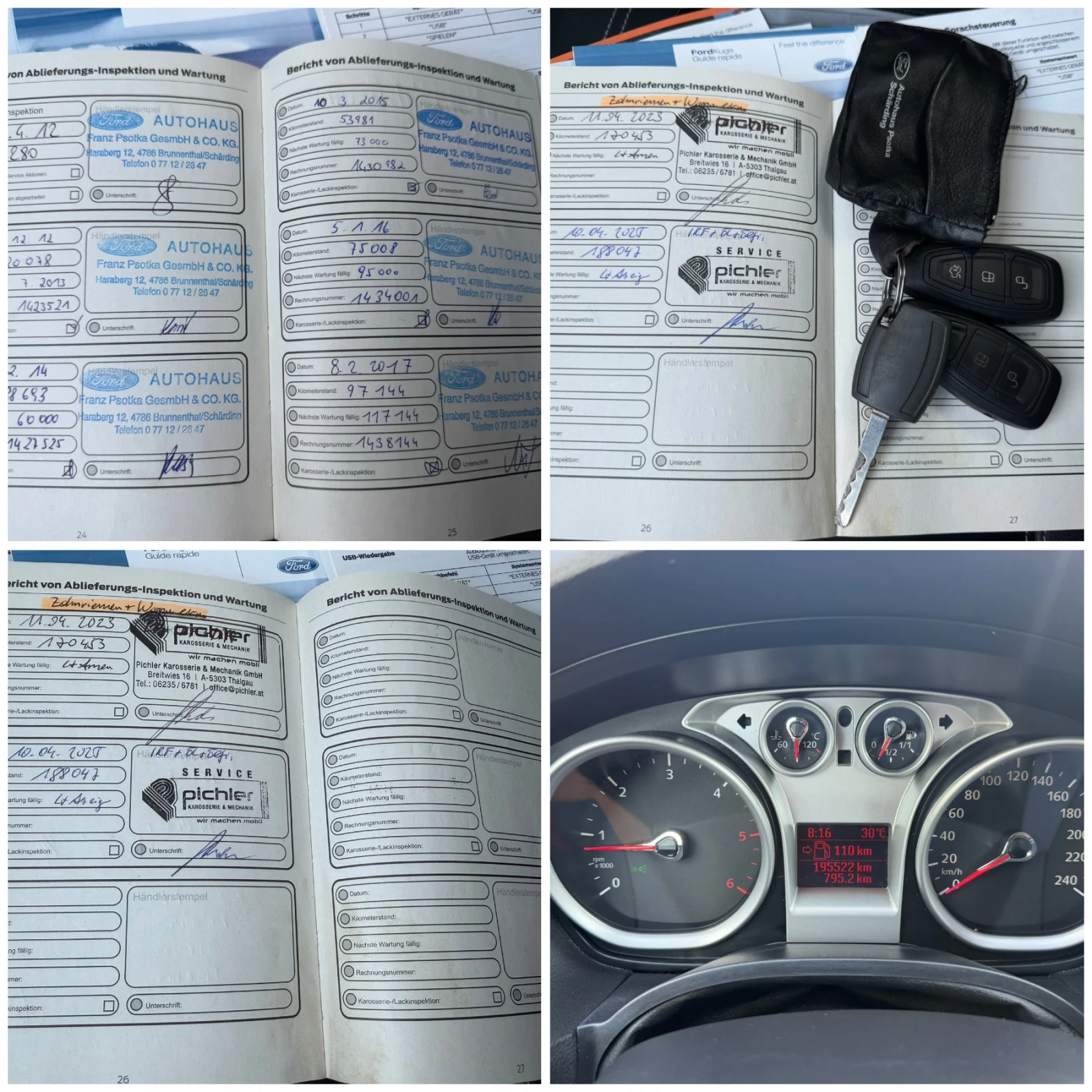 Ford Kuga 2.0TDCI* KOJA* REALNI KM* , снимка 15 - Автомобили и джипове - 55995912