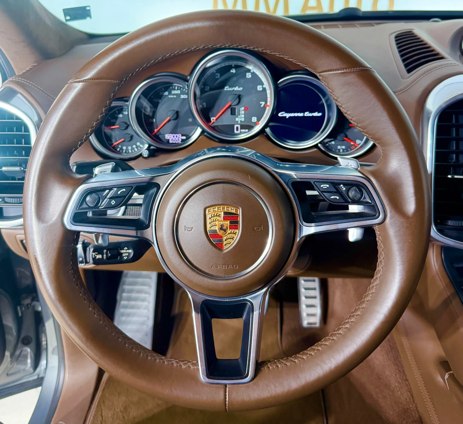 Porsche Cayenne Turbo* TechArt Powerbox* Carbon* Chrono, снимка 13 - Автомобили и джипове - 56598269