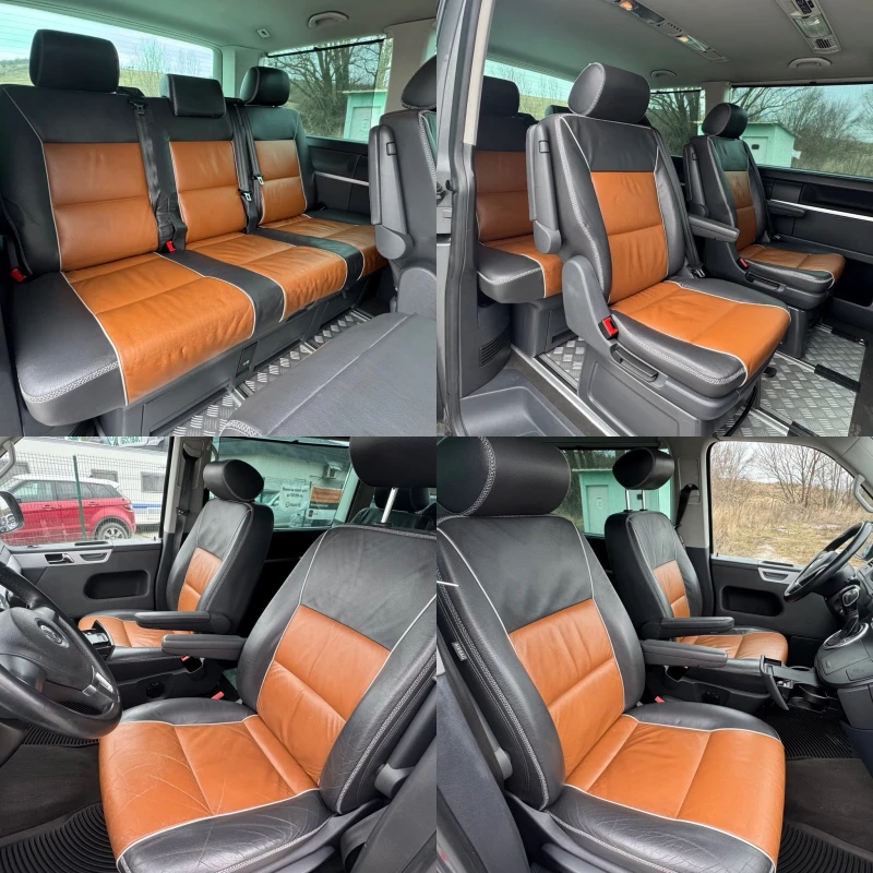 VW Caravelle 2.0 BI TDI 4x4 Avtomatik pan American , снимка 9 - Бусове и автобуси - 53484265