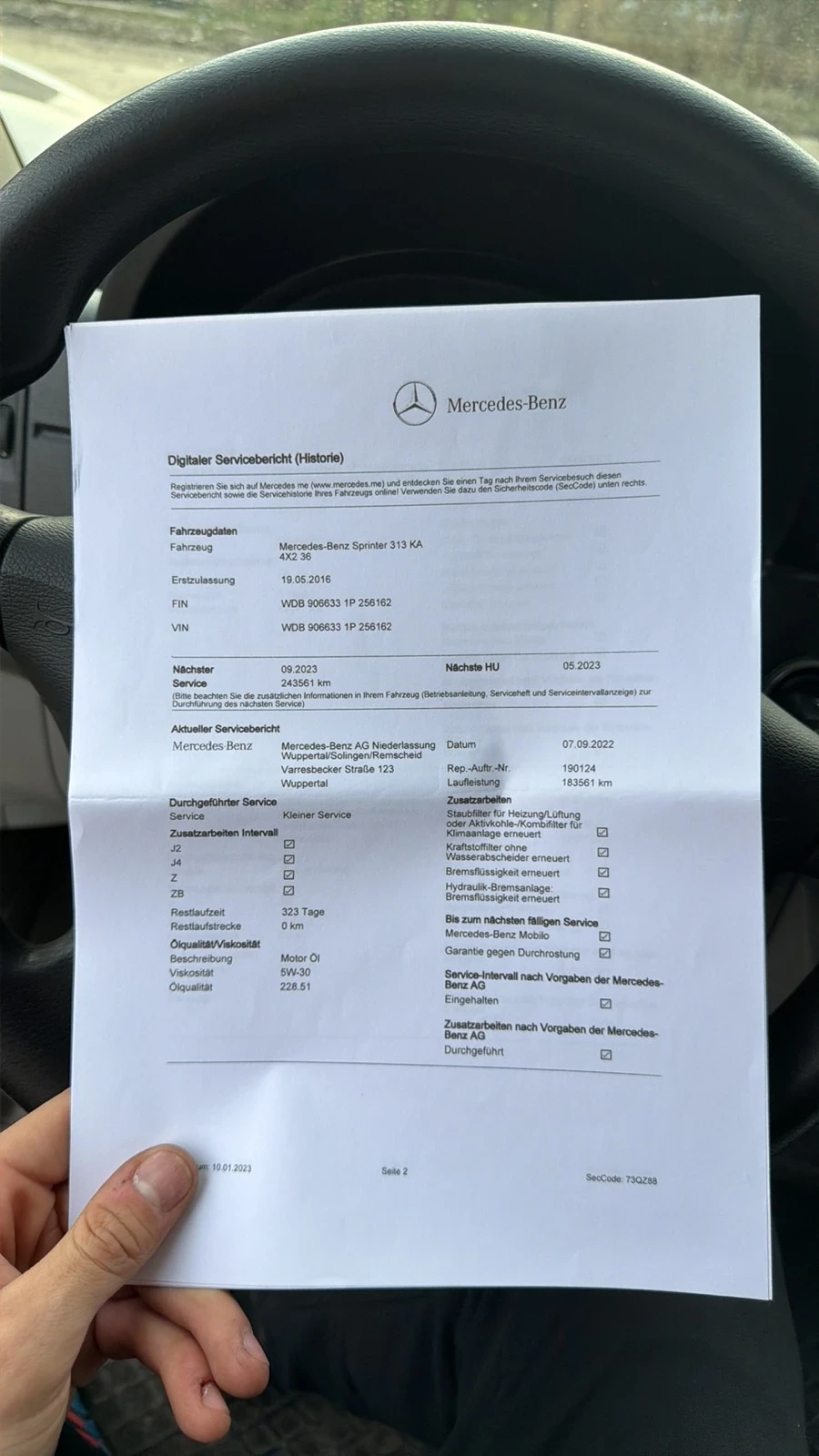 Mercedes-Benz Sprinter, снимка 12 - Бусове и автобуси - 53726622