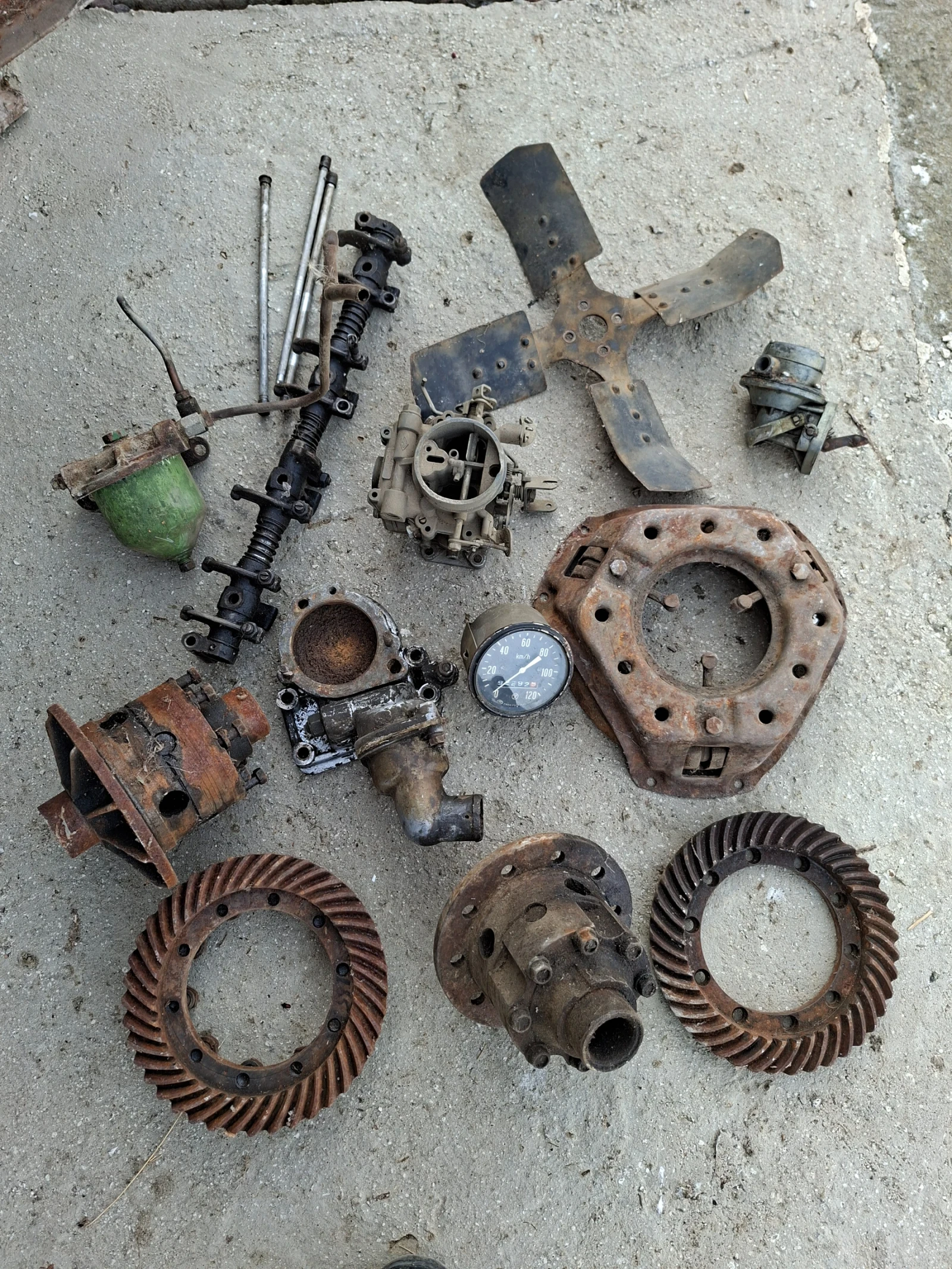 Лот части за УАЗ бордови, снимка 2 - Части - 53841286