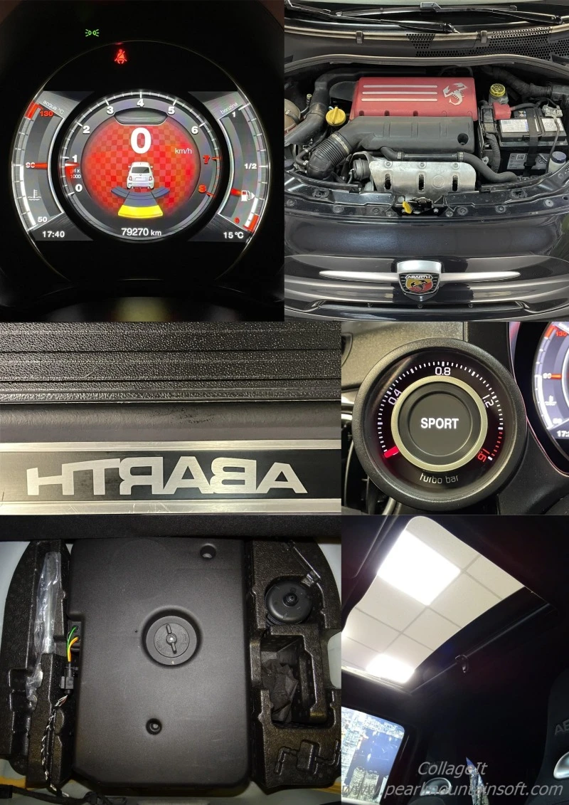 Abarth 595 1.4 T-Jet 145 70th Anniversary, снимка 17 - Автомобили и джипове - 44082689