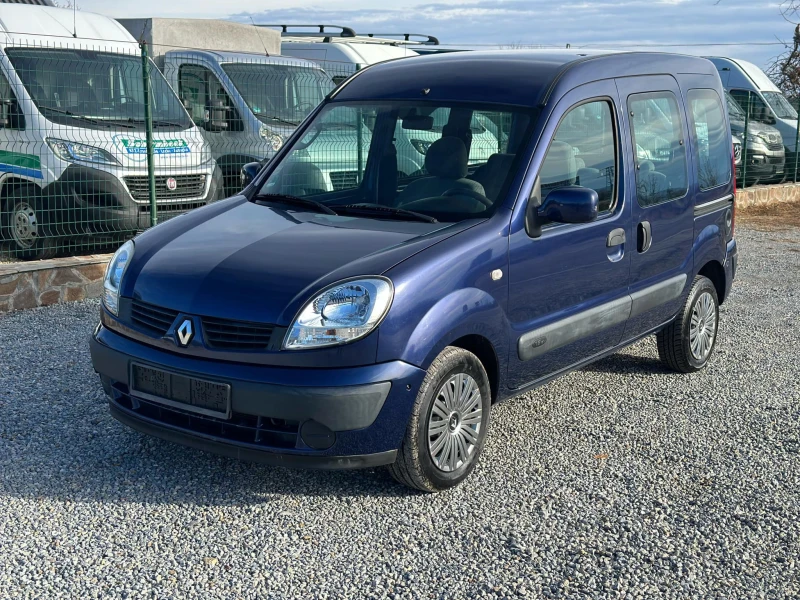 Renault Kangoo 1.6i* Климатик* 95кс* Германия* Оригинал* , снимка 1 - Автомобили и джипове - 48077645