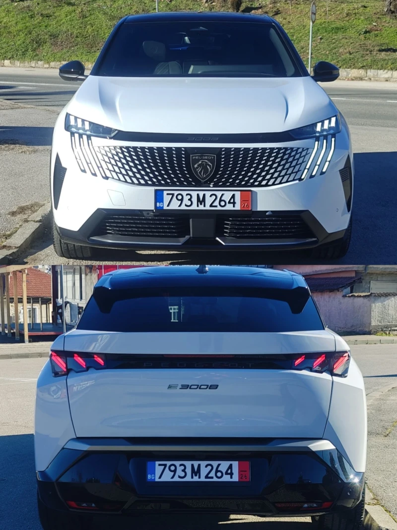 Peugeot 3008 GT/PANO/KEYLESS/360cam/210hp/77kwh, снимка 2 - Автомобили и джипове - 52961486