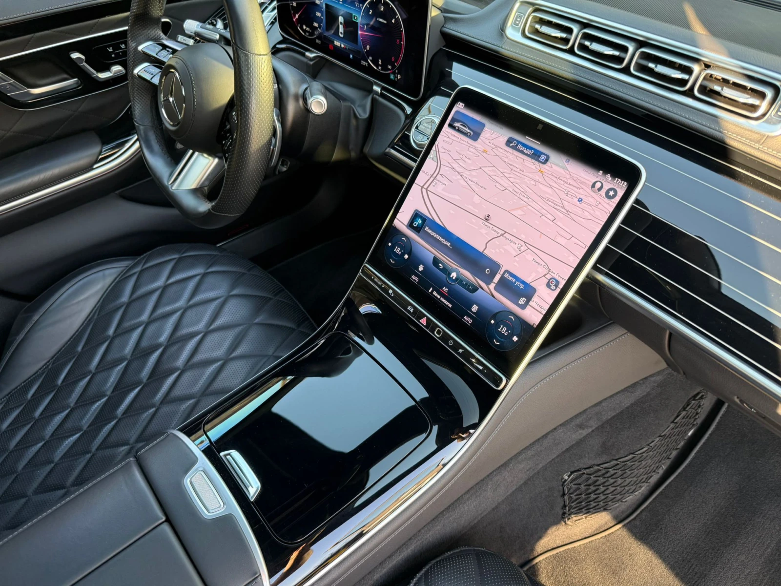 Mercedes-Benz S 400 BRABUS/LONG, снимка 15 - Автомобили и джипове - 53809397