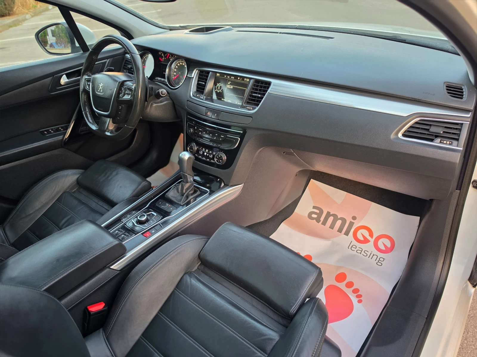 Peugeot 508 GT 2.2HDI * KOЖА * НАВИ * ПАНОРАМА * ЛИЗИНГ * , снимка 14 - Автомобили и джипове - 56154419