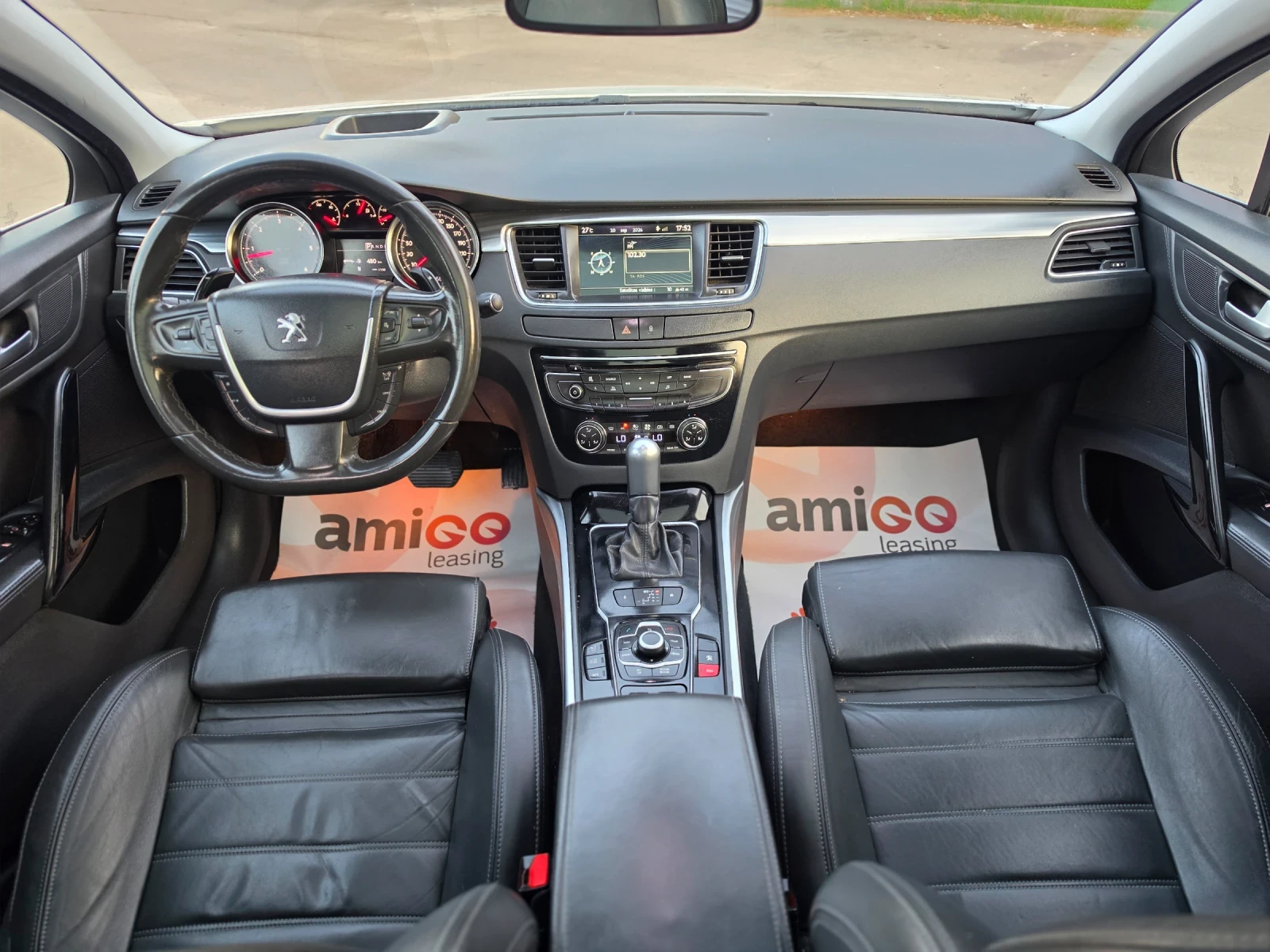 Peugeot 508 GT 2.2HDI * KOЖА * НАВИ * ПАНОРАМА * ЛИЗИНГ * , снимка 16 - Автомобили и джипове - 56154419