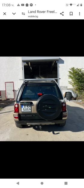 Обява за продажба на Land Rover Freelander ~4 999 лв. - изображение 1