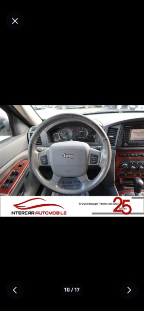 Jeep Grand cherokee CRDI GERMANY  - 6500 € / 12712.90 лв. - 35724956 10