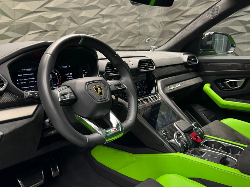 Lamborghini Urus Pearl Capsule* ГАРАНЦИЯ* 3D B&O* Vent* , снимка 11 - Автомобили и джипове - 52577965