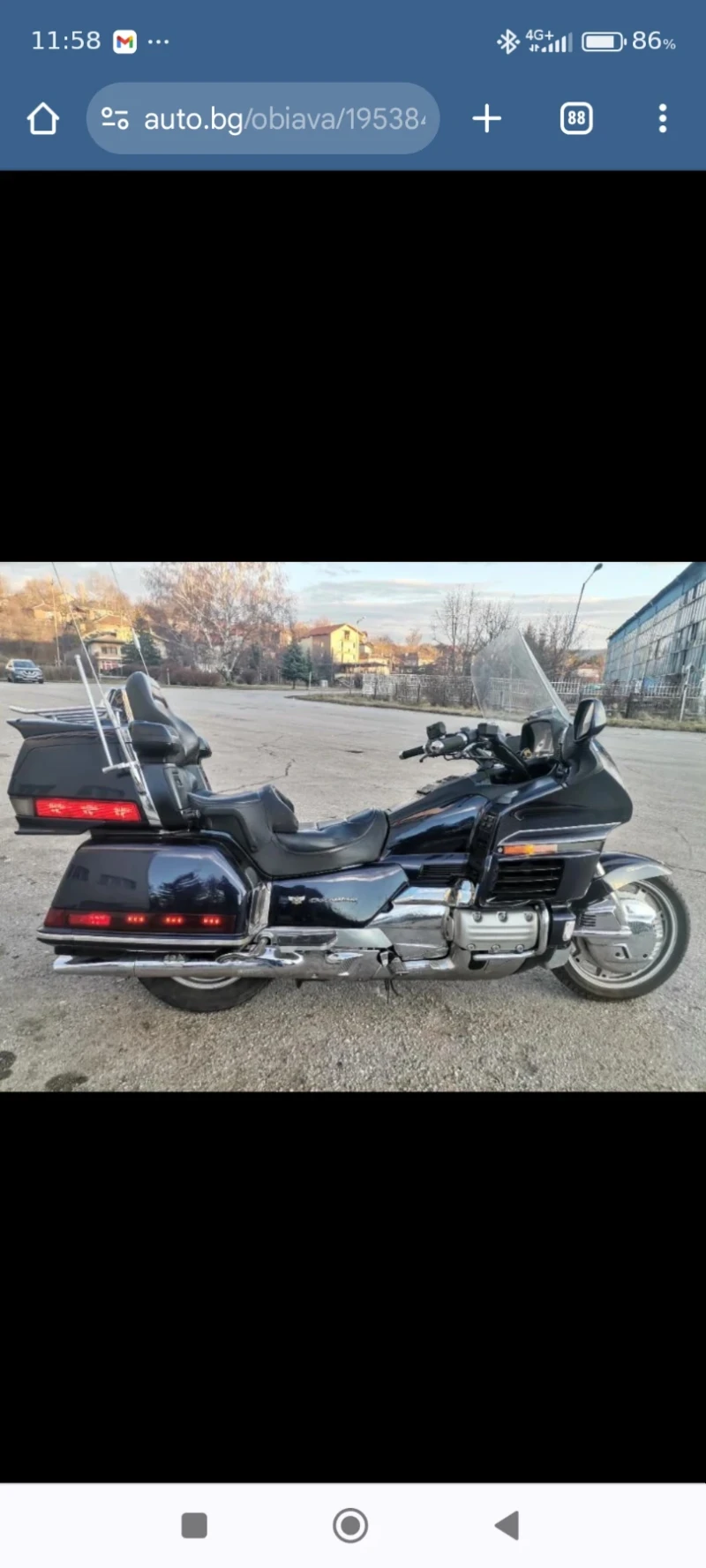 Honda Gold Wing GL 1500 SE, снимка 2 - Мотоциклети и мототехника - 48597769