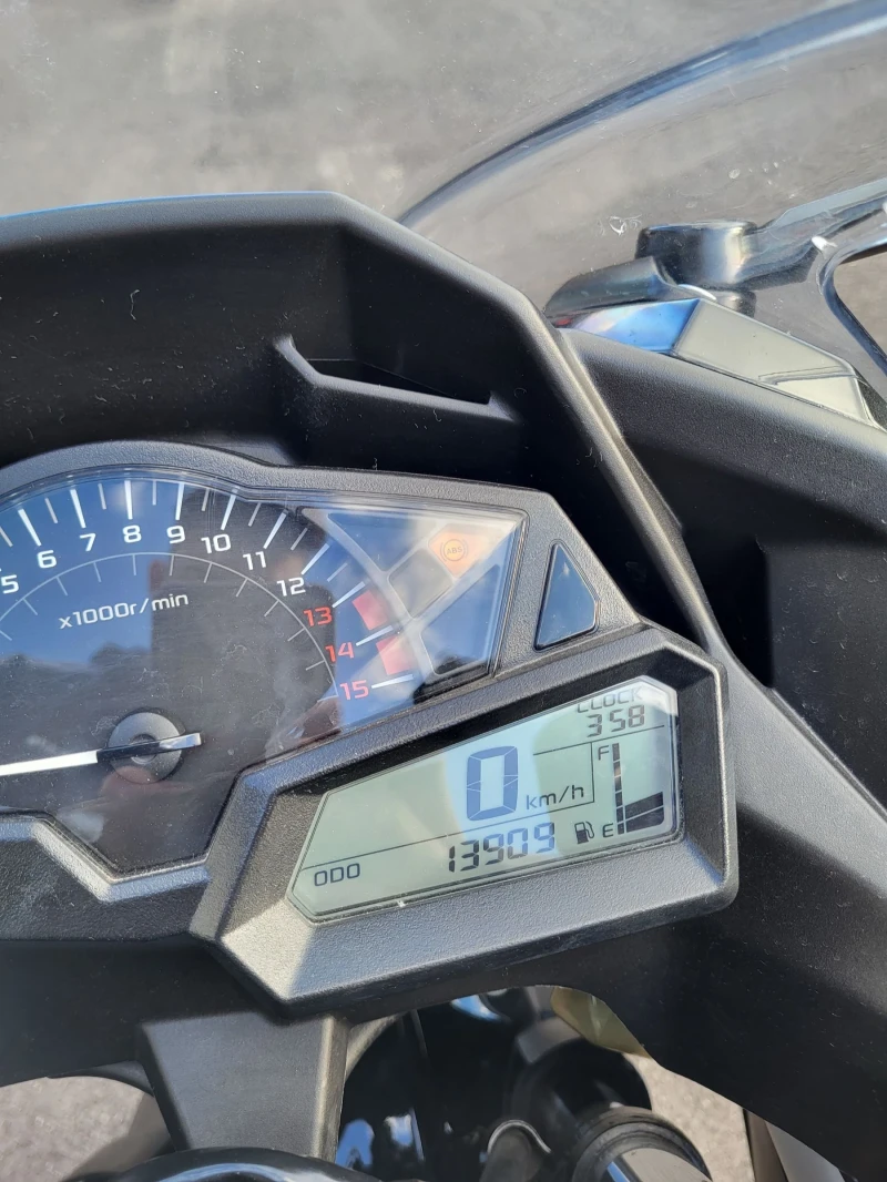 Kawasaki Ninja 300cc ABS A2 категория 14000км, снимка 9 - Мотоциклети и мототехника - 53501242