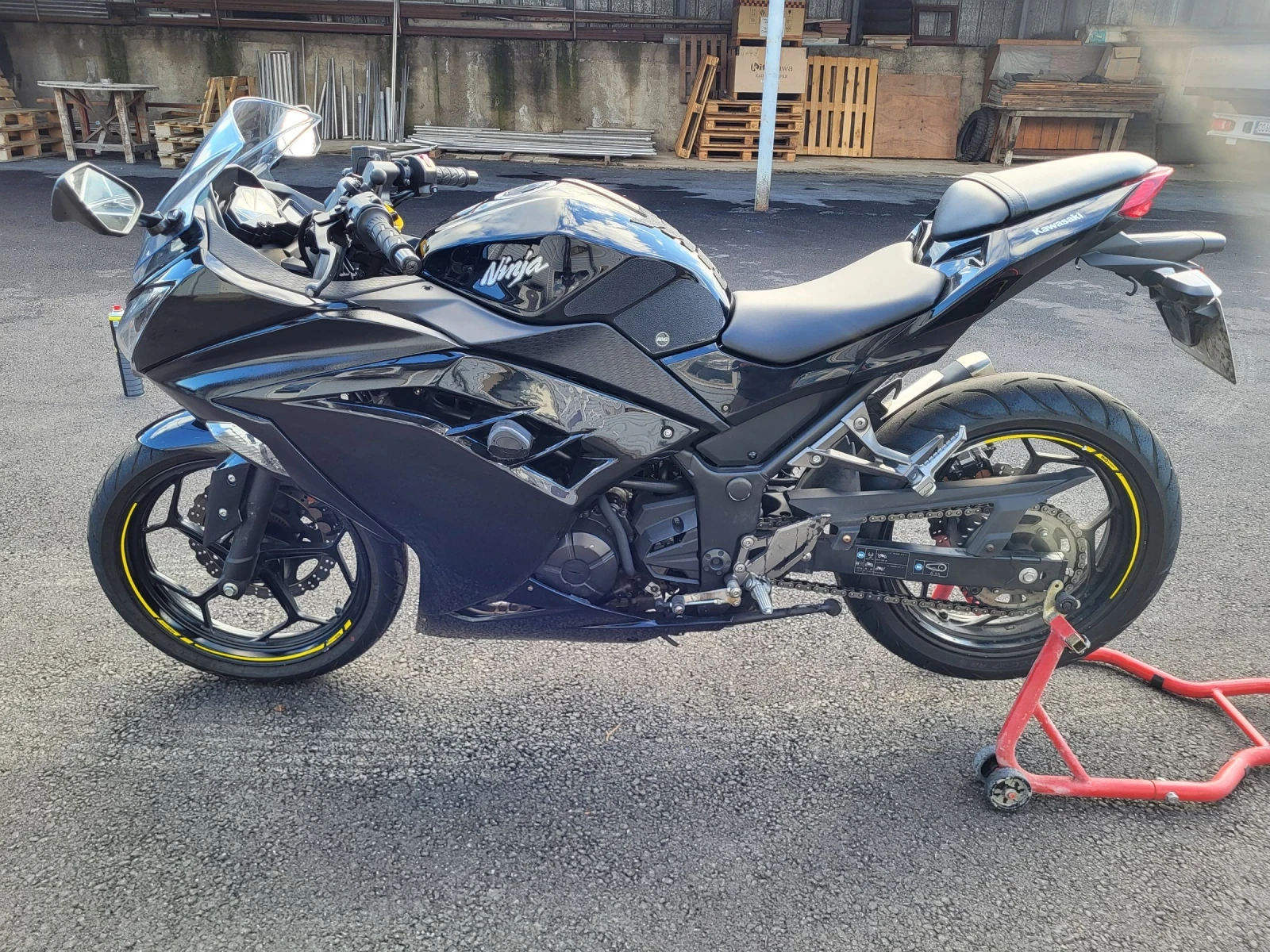 Kawasaki Ninja 300cc ABS A2 категория 14000км - изображение 5