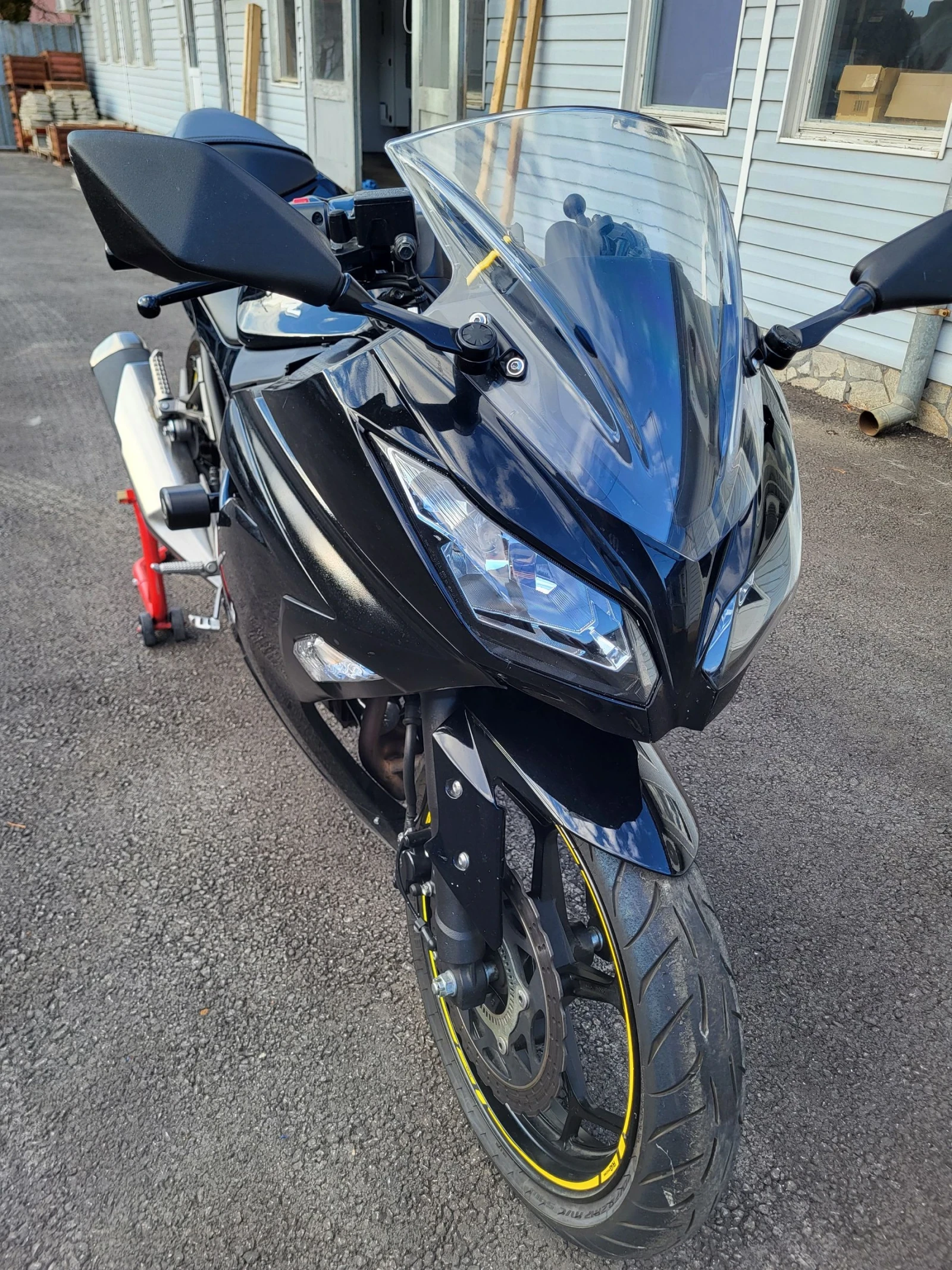 Kawasaki Ninja 300cc ABS A2 категория 14000км - изображение 6