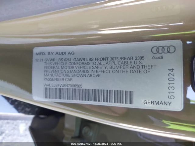 Audi E-Tron GT * * PRESTIGE   * QUATTRO  * Tactical Green/Matrix, снимка 15 - Автомобили и джипове - 49249133