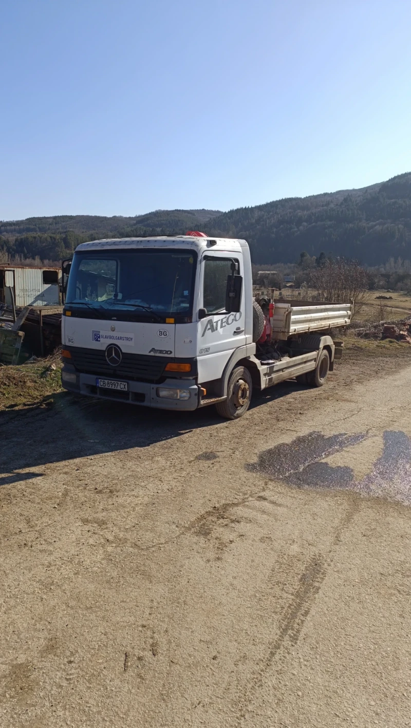 Mercedes-Benz Atego Самосвал с кран, снимка 1 - Камиони - 49264265