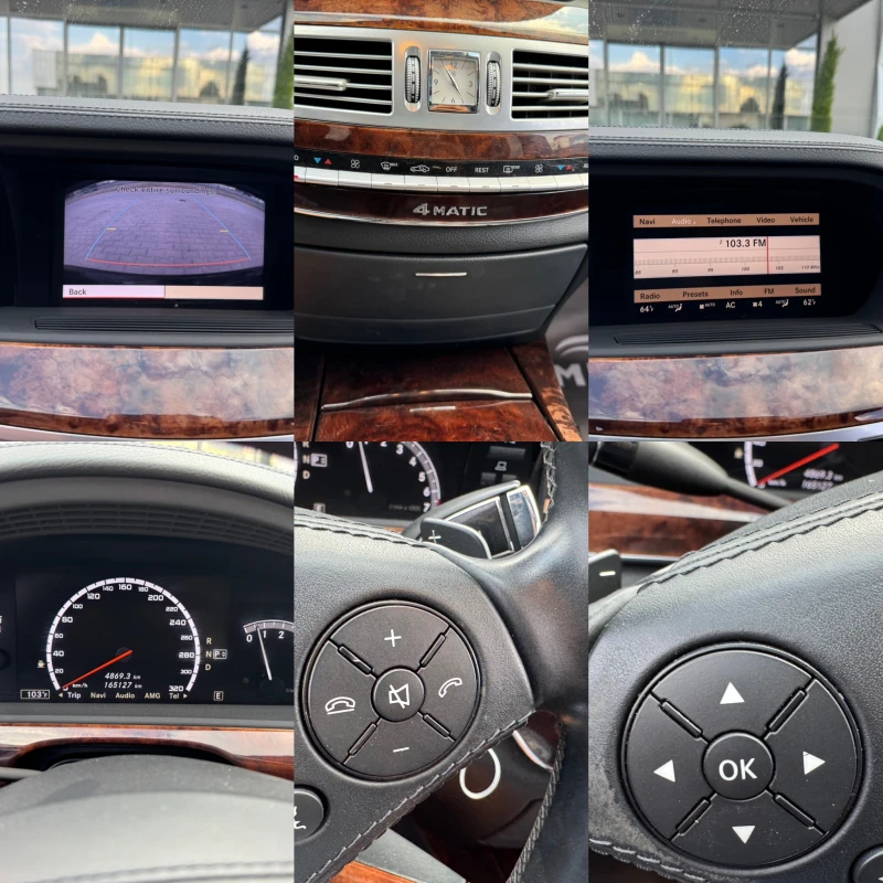 Mercedes-Benz S 500 AMG-ПАНОРАМА-КАМЕРА-ОБДУХВАНЕ-ПОДГРЕВ-, снимка 14 - Автомобили и джипове - 51119137