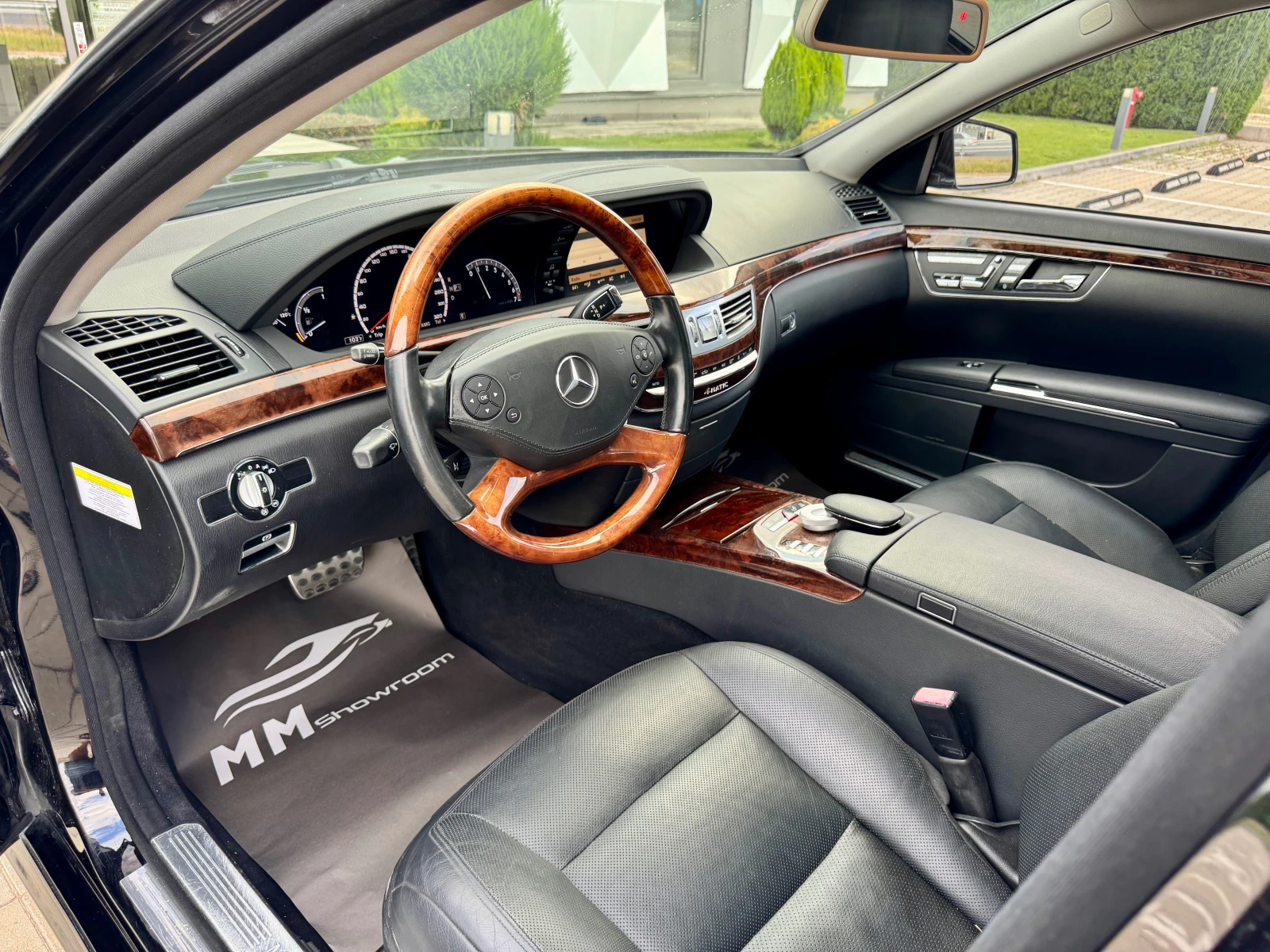 Mercedes-Benz S 500 AMG-ПАНОРАМА-КАМЕРА-ОБДУХВАНЕ-ПОДГРЕВ- - изображение 9