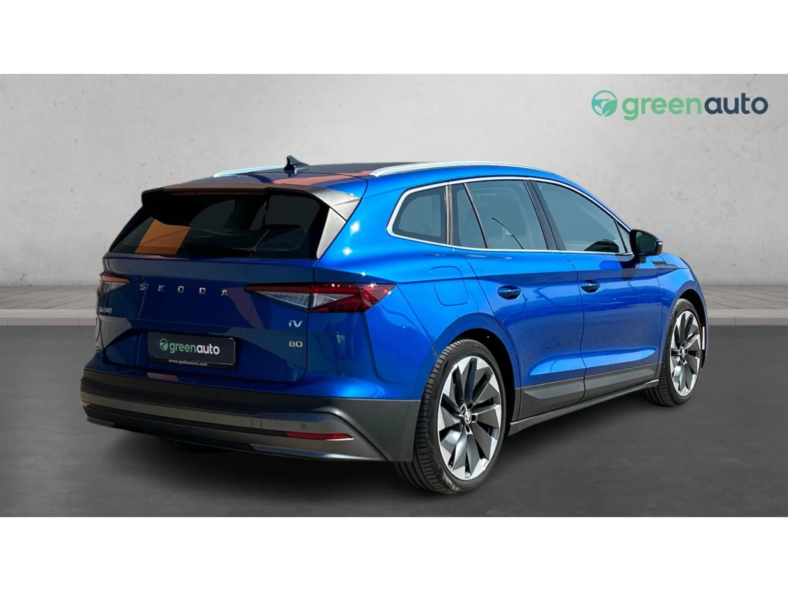 Skoda Enyaq iV80 ТЕРМОПОМПА, Месечна вноска от 350  , снимка 7 - Автомобили и джипове - 55679967