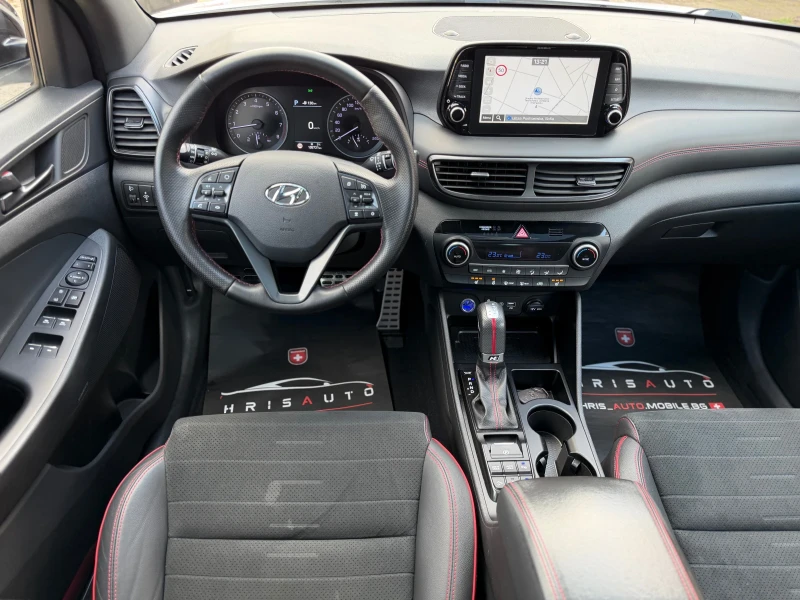 Hyundai Tucson N-LINE VERTEX 4WD Внос Швейцария, снимка 9 - Автомобили и джипове - 53527277