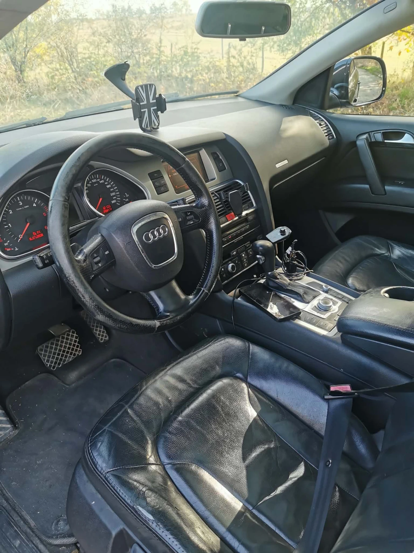Audi Q7 Q7 черен, снимка 5 - Автомобили и джипове - 54388572