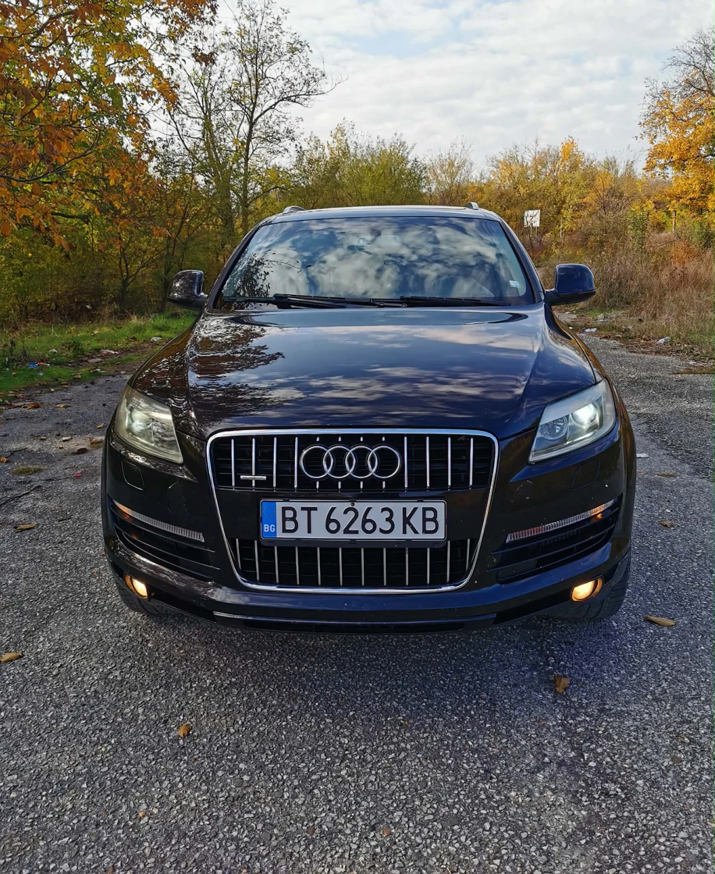 Audi Q7 Q7 черен, снимка 3 - Автомобили и джипове - 54388572
