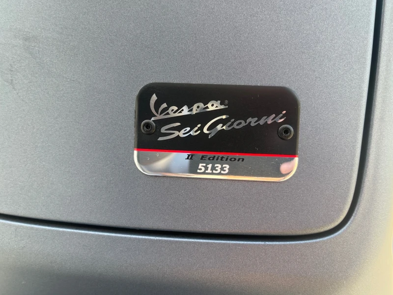 Vespa 300 Vespa 300 Sei giorni limited edition , снимка 6 - Мотоциклети и мототехника - 50723504