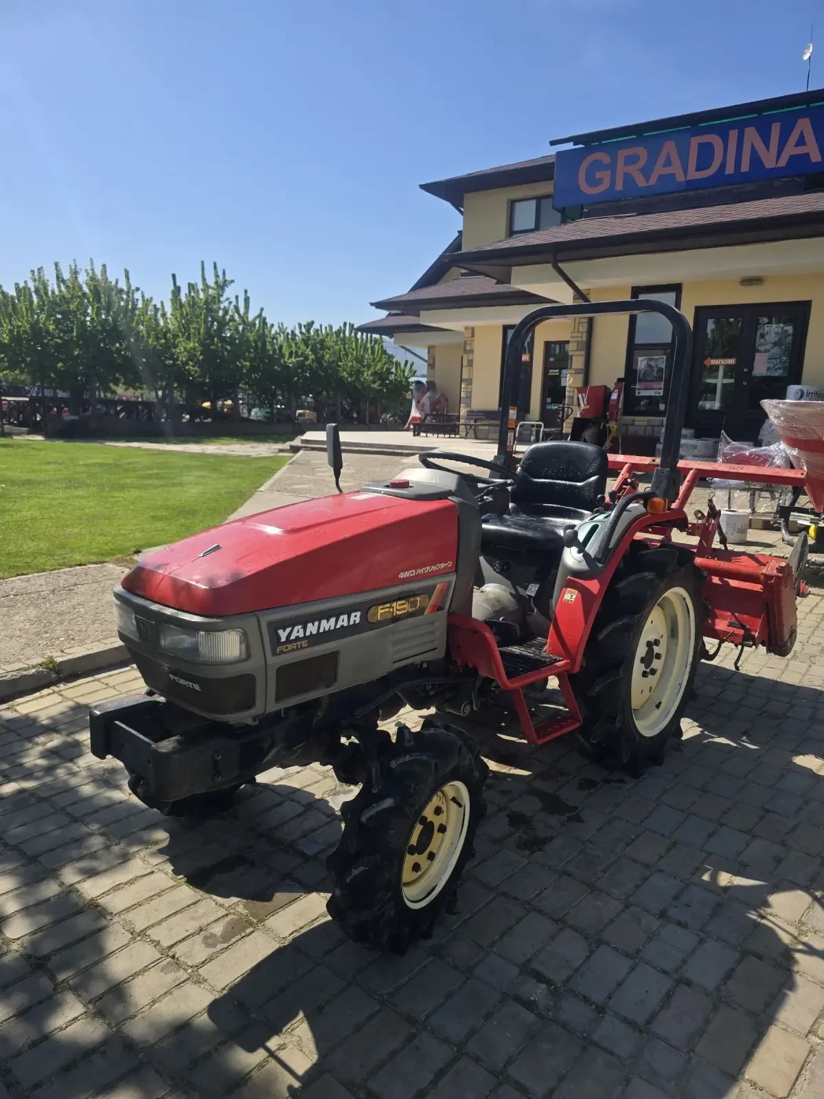 Трактор Yanmar F 190, снимка 2 - Селскостопанска техника - 54340079