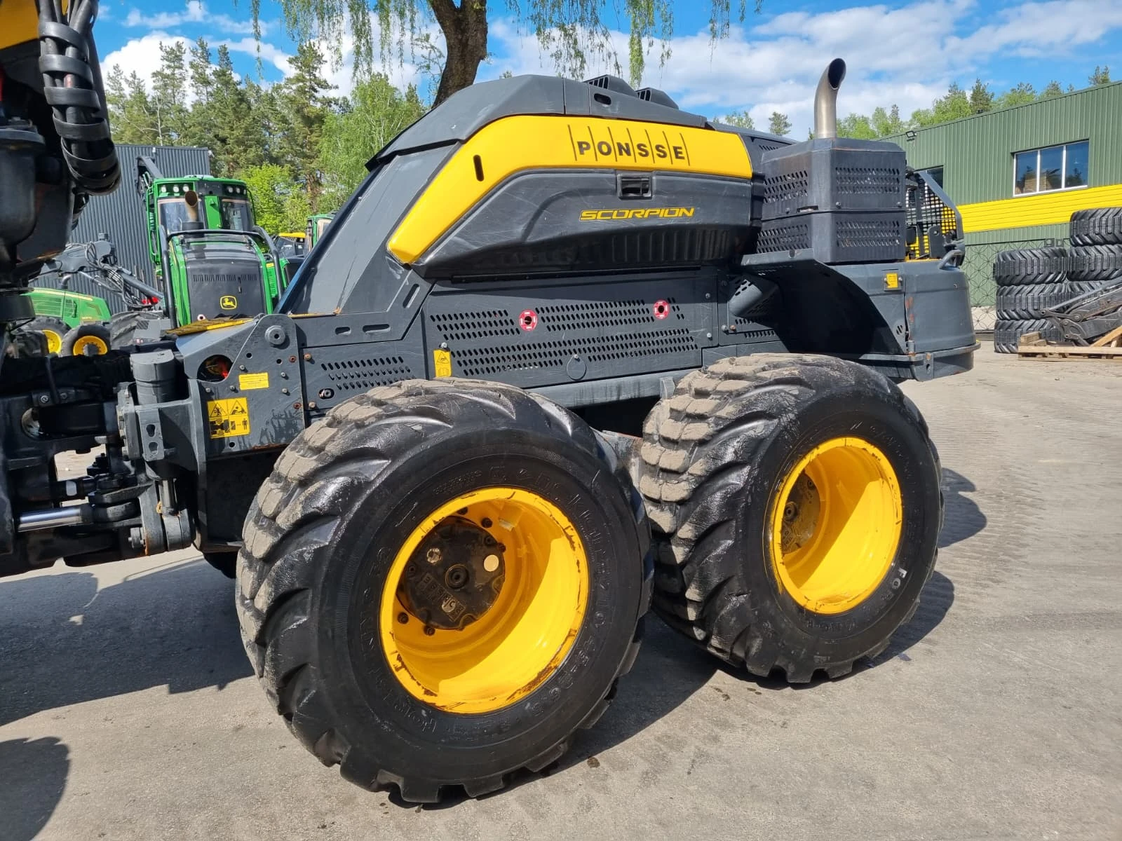 Специализирани машини Машини за дърводобив Ponsse Scorpion 2017, снимка 5 - Селскостопанска техника - 56085173