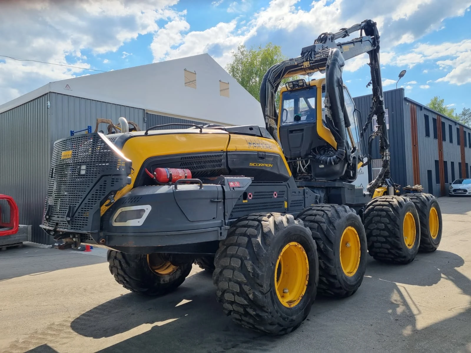 Специализирани машини Машини за дърводобив Ponsse Scorpion 2017, снимка 9 - Селскостопанска техника - 56085173